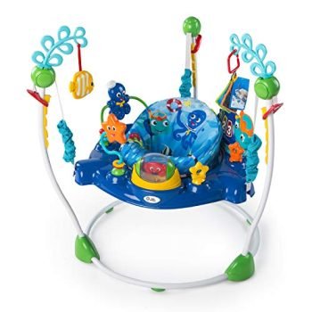 Baby Einstein Neptune's Ocean Discovery Activity Jumper, Ages 6 months +, Multicolored, 32 x 32 x 33.13"