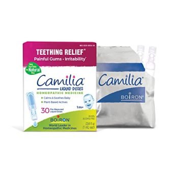 Boiron Camilia, Doses, Homeopathic Medicine for Teething Relief Natural - 30 Count