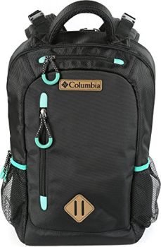 Columbia 44-27177-09-70 Carson Pass Backpack Diaper Bag - Large, Black