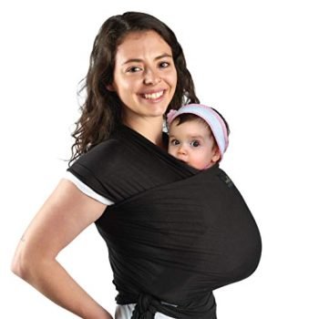 Lightweight Baby Wrap - Natural and Breathable Babywearing Carrier Sling for Babies, Infants, & Newborns by sweetbee