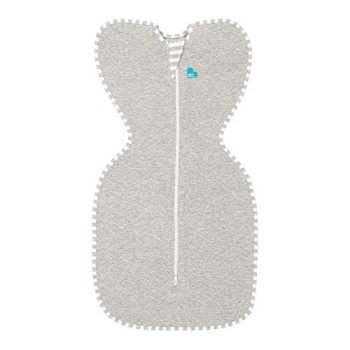 Love To Dream Swaddle UP, Gray, Small, 8-13 lbs, Dramatically Better Sleep, Allow Baby to Sleep in Their Preferred arms up Position for self-Soothing, snug fit Calms Startle Reflex