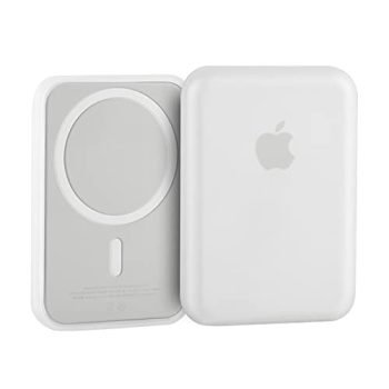 Oakxco Silicone Case Compatible with Magsafe Battery Pack, Scratch & Shatter Resistant, Matte Clear, 1pc