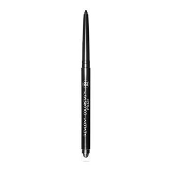 Pencil Eyeliner by Revlon, ColorStay Eye Makeup with Built-in Sharpener, Waterproof, Smudgeproof, Longwearing with Ultra-Fine Tip, 201 Black, 0.01 Oz