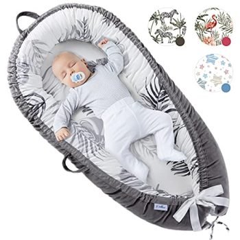 Pillani Baby Lounger - Baby Nest for 0-12 Months, Breathable Co Sleeper for Baby, Newborn Lounger for Cosleeping in Bed - Sleep Portable Bassinet, Newborn Essentials Infant Pillow Baby Registry Search