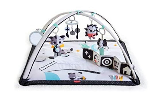 Tiny Love Black & White Gymini Infant Activity Play Mat With Book, Magical Tales, Deluxe, 1