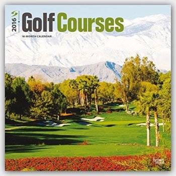 Golf Courses 2016 Square 12x12