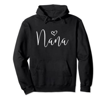 Nana Grandma Women For Mother's Day Birthday Grandkids Pullover Hoodie