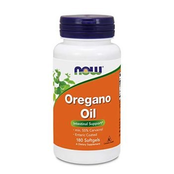 Now Foods Oregano Oil (Minimum 55% Carvacrol) – 181mg, 180 Softgels – High Potency Digestive Support Supplement, Promotes Gut Health, Natural Antibiotic - Kosher - 180 Servings