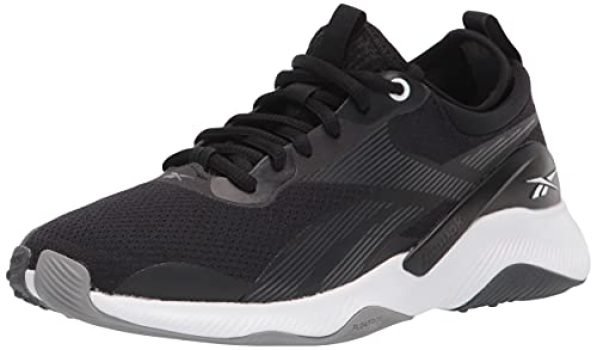 Reebok Women's HIIT TR 2.0 Cross Trainer, Black/White/Pure Grey, 8