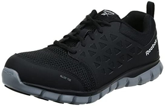 Reebok Work Men's RB4041 Sublite Cushion Safety Toe Athletic Work Industrial & Construction Shoe, Black, 10.5 Wide