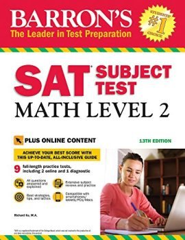 SAT Subject Test: Math Level 2 with Online Tests (Barron's Test Prep)