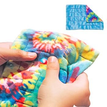 Sensory Fidget Stress Relief Toys: LAKIKID Marble Maze Mat- Tactile Sensory Toys for Children & Adults- Ideal Fidget Toys for Sensory Kids- Reduce Stress, Anxiety and Improve Focus, 9" x 6"