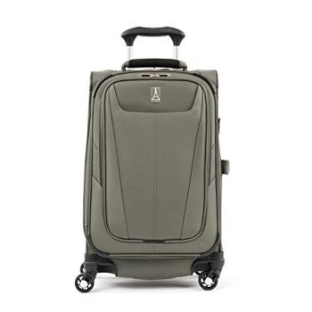 Travelpro Maxlite 5 Softside Expandable Spinner Wheel Luggage, Slate Green, Carry-On 21-Inch