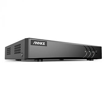 ANNKE 5MP Lite H.265+ Surveillance DVR Recorder, 8CH Hybrid 5-in-1 CCTV DVR for Security Camera, Supports 8CH Analog and 2CH IP Cameras, Easy Remote Access, Motion Detection(No Hard Drive)