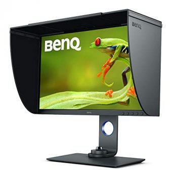 BenQ SW270C PhotoVue 27 Inch QHD 1440P IPS Photo Editing Monitor | HDR, 99% Adobe RGB, sRGB, REC 709 | AQcolor Technology for Accurate Reproduction, Black