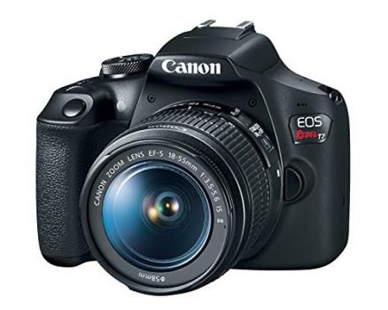 Canon EOS Rebel T7 DSLR Camera with 18-55mm Lens | Built-in Wi-Fi | 24.1 MP CMOS Sensor | DIGIC 4+ Image Processor and Full HD Videos