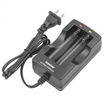 Kastar 18650 Dual Intelligent Smart Charger for Samsung 29E 25R 26F 30B 30Q, Panasonic NCR18650PF NCR18650B NCR18650BE, LG HG2 HE2 HE4 HD2, Sony VTC3 VTC4 VTC5, Sanyo High Drain 10A, 20A, 30A, 35A