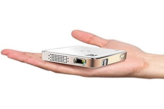 Kodak Ultra Mini Portable Projector - HD 1080p Support LED DLP Rechargeable Pico Projector - 100" Display, Built-in Speaker - HDMI, USB and Micro SD - Compatible with iPhone iPad, Android Phones