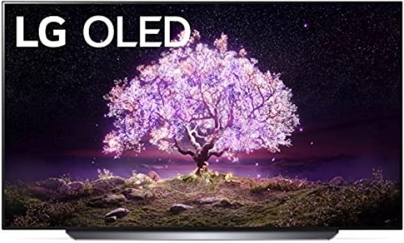 LG OLED C1 Series 65” Alexa Built-in 4k Smart TV (3840 x 2160), 120Hz Refresh Rate, AI-Powered 4K, Dolby Cinema, WiSA Ready, Gaming Mode (OLED65C1PUB, 2021)