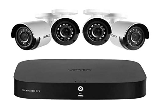 Lorex 1080p Full HD 8-Channel 1TB DVR System with 4x 2MP Bullet Cameras