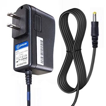 T POWER 9V Charger Compatible with for LG Dp170 Blu-Ray Disc DVD Player BEFSR11 Router Nikon Coolpix 2000, Radio Shack PRO-106 Haier 7" 10" DVD Player Ac Dc Adapter Power Supply