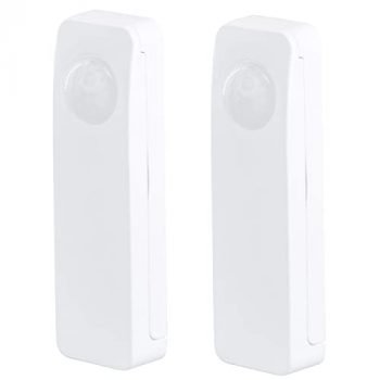 THIRDREALITY Zigbee Motion Sensor 2 Pack, Zigbee Hub Required, Pet Friendly, Works with SmartThings, Aeotec, Hubitat or Echo Devices with Build-in Zigbee hub