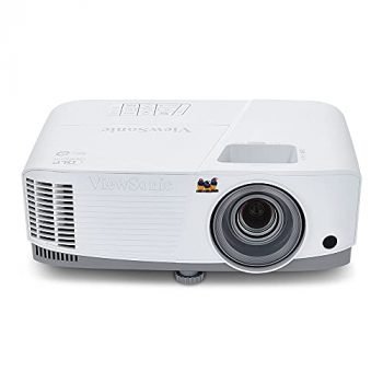 ViewSonic 3800 Lumens SVGA High Brightness Projector for Home and Office with HDMI Vertical Keystone (PA503S) White/gray