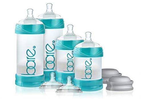 Bittylab Bare Air-Free Feeding System Complete Set - Reduces Baby Reflux, Colic, Gas & GERD - For bottle-fed babies only - Healthier than baby bottles