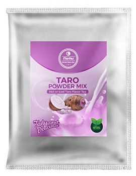 Flavfar Taro Bubble Tea Powder - Instant Taro Powder for Bubble Tea or Smoothie Mix - Iced, Hot, or Blended Drink Powder - Non-Dairy - 2.2 lbs