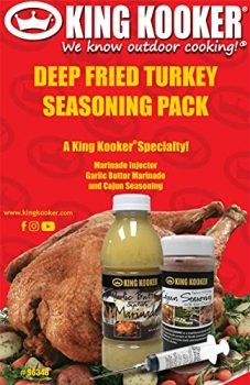King Kooker 96348 Deep Fried Turkey Seasoning Pack