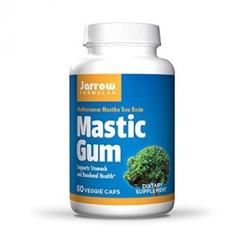 Jarrow Formulas Mastic Gum 1000 mg - 60 Veggie Caps - Natural Formula Supporting Stomach, Duodenal & Oral Health - 30 Servings