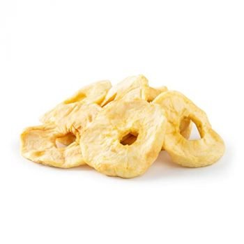 NUTS U.S. - Dried Apple Rings, No Added Sugar, No Artificial Color, Chewy Texture, NON-GMO, Juicy and Natural!!! (2 LBS)