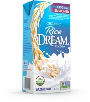 Rice Dream Organic Rice Drink, Enriched Original, 32 Oz (Pack of 6)