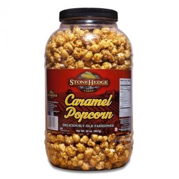 StoneHedge Farms Gourmet Caramel Popcorn - Deliciously Old Fashioned 32 Oz. Tall Tub! - Made in the USA! (Caramel(Most Popular))