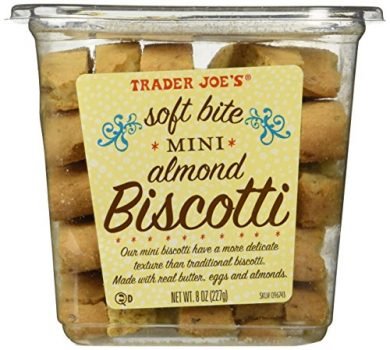 Trader Joe's Soft Bite Mini Almond Biscotti…