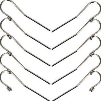 10Pcs Dental Lip Hooks for Apex Locator, Stainless Steel Tester Endo Instrument Tools Used for Dental Clinic, Lab Equipment - Acid and Rust Resistance|2 mm