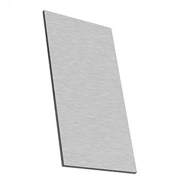 1/4 Inch 6"x12" Aluminum Sheet 6061-T6 Aluminum Sheet Metal, Building Products Plain Aluminum Plate Covered with Protective Film, Heat-Treatable and Corrosion Resistant