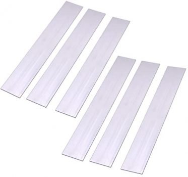 6 Pieces 1/8" (3mm) X 2"(50mm) Square Aluminum Flat BAR 12" Long .118"6061 General Purpose Plate,T6511 Solid New Mill
