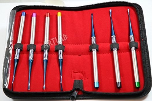 7 PC Precise German Premium Dental Elevator PROXIMATORS Orthodontic PDL Luxating Root Elevator Periotome Luxation for Tooth Extraction Extracting German