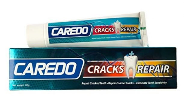 CAREDO Healing Teeth Crack Toothpaste, The ONLY Toothpaste Repairing Cracked Teeth Enamel Cracks, Cure Tooth Sensitivity, Root Damage Teeth Displacement Treatment, Remove Pigment in Crack 100g 1 Count