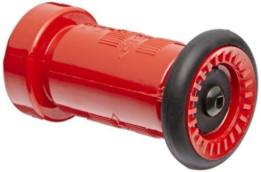 Dixon Valve & Coupling CFB150NST Thermoplastic Fire Equipment, Constant Flow Fog Nozzle, 1-1/2" NST (NH) - Red