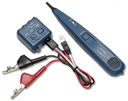 Fluke Networks 26000900 Pro3000 Tone Generator and Probe Kit with SmartTone Technology, Blue