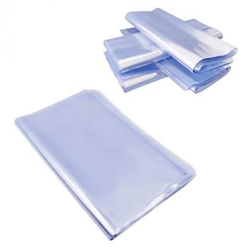 Heat Shrink Bag - Hoatai 12x18"Professional Grade Heat Shrink Wrap is Used to Store Wrap Embellished Items for Longer Life - Industrial Grade Shrink Wrap Bags Transparent and Odorless(100 Pcs)