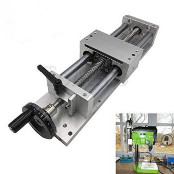 Linear Stage Actuator 200mm Manual Sliding Table Ballscrew 1605 Linear Guides Cross Slide Table SFU1605 Travel Length L100/200/300/400/500/600mm (200mm)