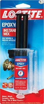 Loctite Epoxy Five Minute Instant Mix 0.47-Fluid Ounce Syringe (1365868)