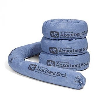 New Pig Mildew-Resistant Absorbent Sock | Water Absorbing Snake | 3" x 48" | 1-Gal Absorbency | Pack of 4 | PIG106