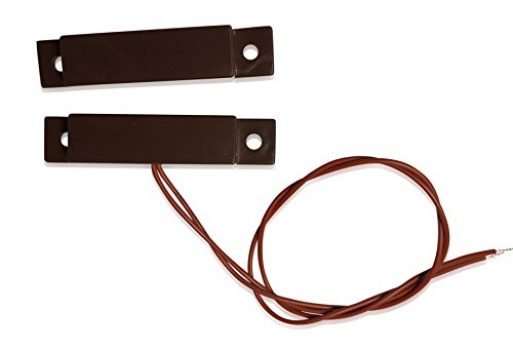 Panopticon Tech 1 pcs Brown Wired Door Contacts Surface Mount NC Security Alarm Door Window Sensors.These ¾ in Door Contact Position switches DCS Work with All Access Control and Burglar Alarm System