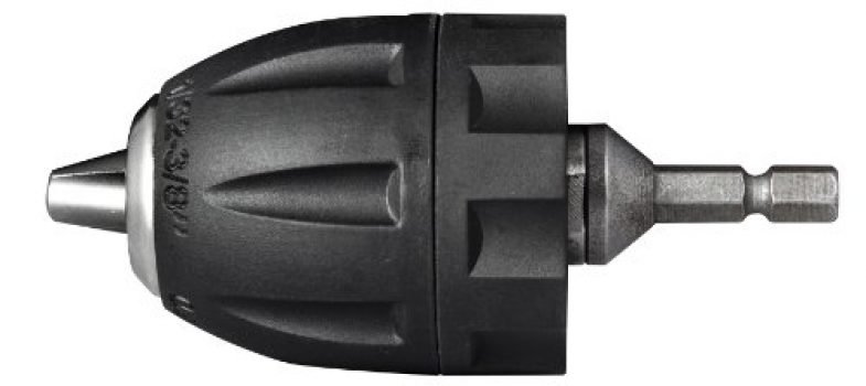 Rockwell RW9275 3/8-inch keyless drill chuck for ¼” Hex Drives