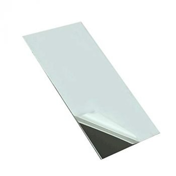SOFIALXC 304 Stainless Steel Sheet,Mirror Surface Polishing Finish, Metal raw Materials-200X300MM Thick:0.6mm