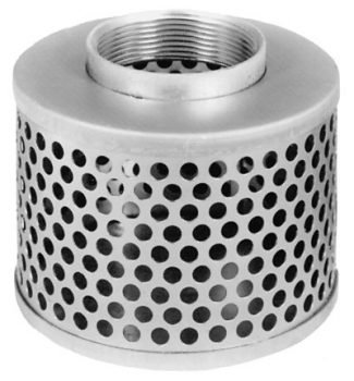 Suction Hose Round Hole Steel Strainer (4" Dia.) - RHS-SR-400-SP